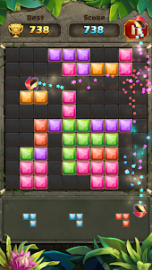 Jewel Blast Gem-Block Puzzle