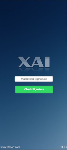 Android application XAI Cloud screenshort