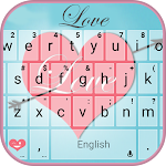 Cover Image of Unduh Tema Keyboard Cinta Merah Muda  APK