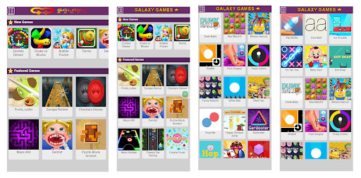 Android application Mivina Galaxy Full Funny Games screenshort