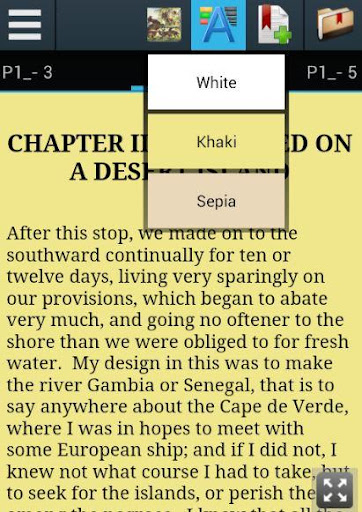 The Robinson Crusoe :Daniel De Screen 3