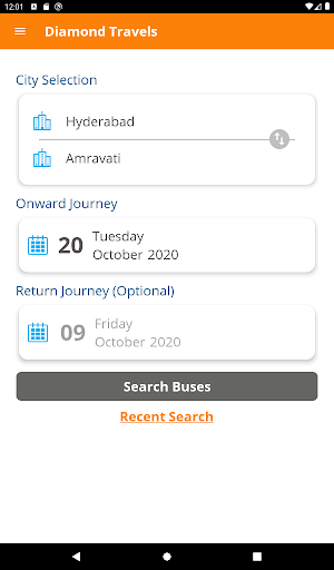 Diamond Travels Screen 2