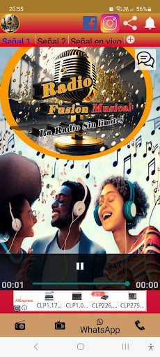 Radio Fusión Musical Screen 2