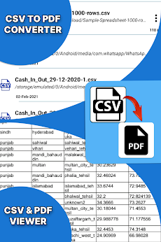 csvからpdfへのコンバーターのおすすめ画像1