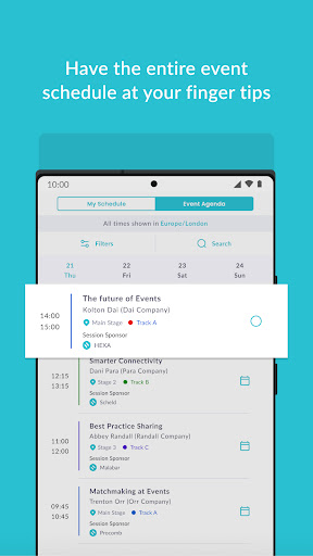 Android application AIME 2024 screenshort