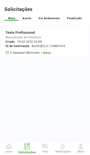 Seu Jobe - App do Prestador Screen 2