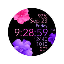 Icon image Pink Purple Animated Flowers