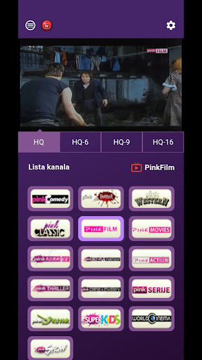 Android application Gledaj Programe screenshort