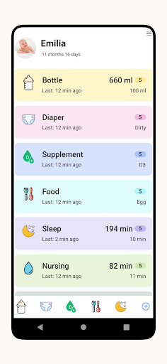 Android application Bonbon screenshort
