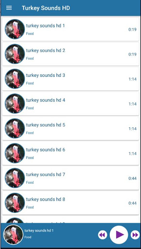 Turkey Sounds HD Screen 2