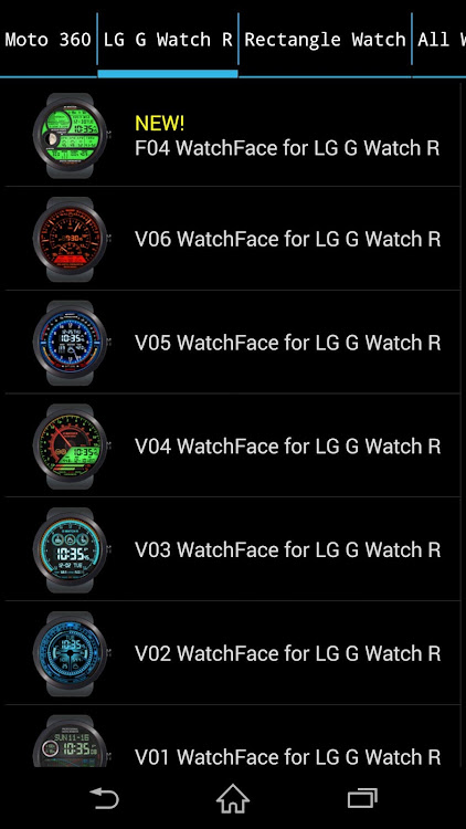 WatchFace Shop for AndroidWear - 1.1.0 - (Android)