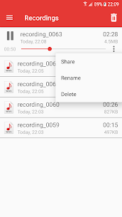 Voice Recorder – Sound Recorder PRO 1.2.6 Apk 4