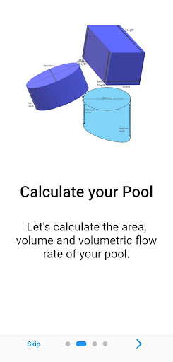 Pool Calculator Screen 2