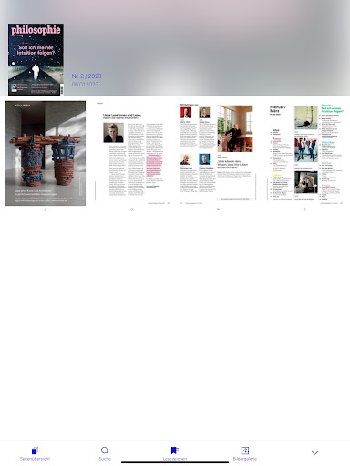 Philosophie Magazin Screen 3