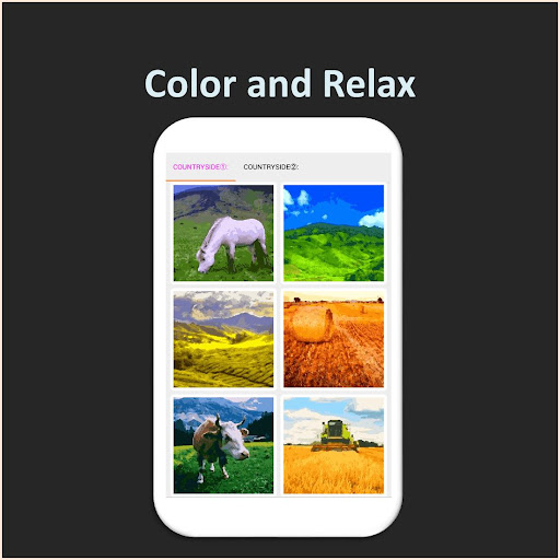 Color by Number - countryside Screen 3