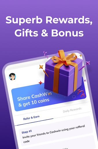 Cashwin: Daily Earn Money App Screen 3