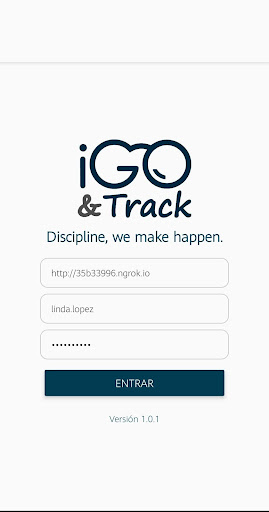 Android application iGo&Track screenshort
