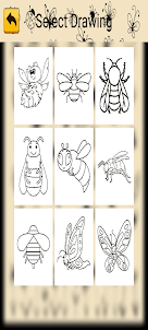 Coloring Bees and Insects
