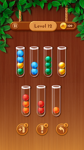 Woody Sort: Ball Sort Puzzle 3