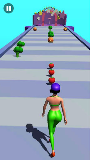 Android application Fit Fat Body Runner 3D Games screenshort