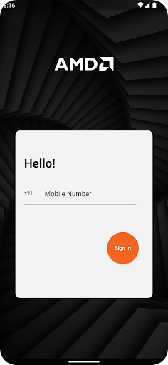 Android application AMD Retail screenshort