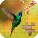 Birds jigsaw puzzle icon