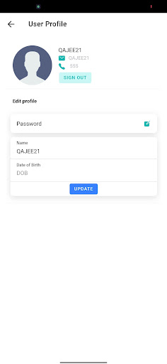 Accomplish (IIT-JEE / NEET) Screen 2