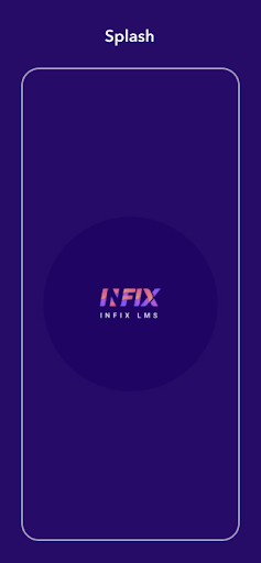Android application InfixLMS screenshort