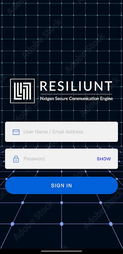 Android application Resiliunt screenshort
