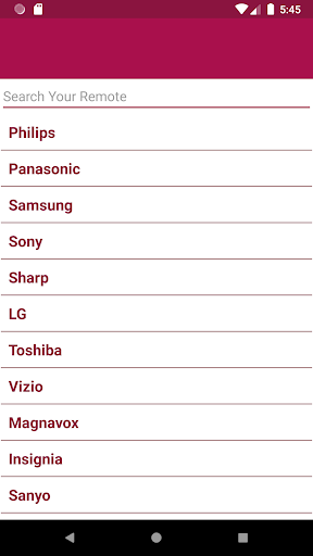 Universal BluRay Remote Contro Screen 3