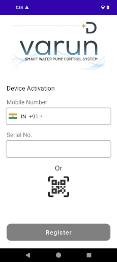 Android application Varun screenshort