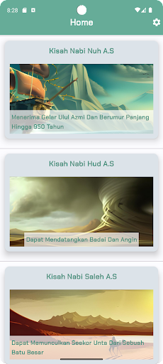 Android application Sejarah 25 Nabi dan Rasul screenshort
