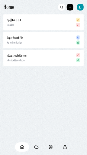 Android application Queelag Vault screenshort