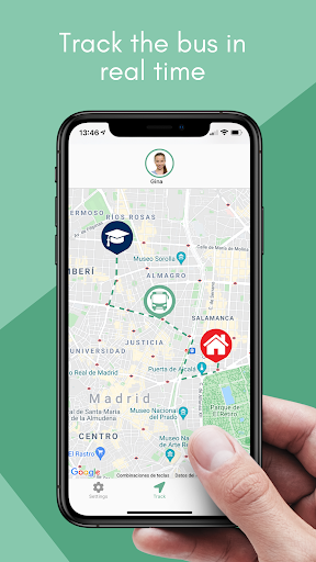 Android application BeeMate - School Transport App screenshort