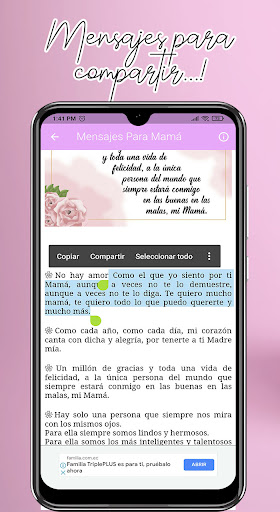 Feliz Día Mamá Frases Screen 3