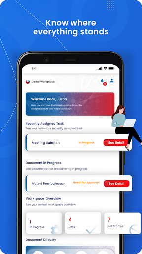 Digital Workplace Mobile Screen 2