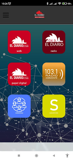 Android application El Diario Multimedios screenshort