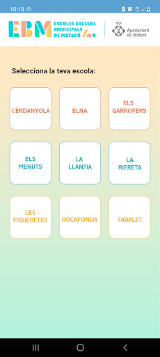 Escoles Bressol Mataró Screen 2