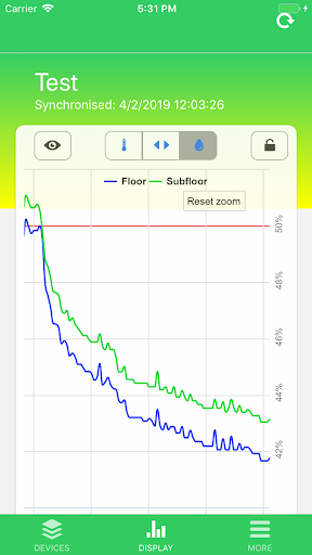 SmartPlank Screen 2