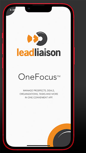 Android application Lead Liaison screenshort