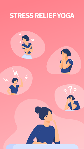 Android application Stress Relief Yoga – Anxiety & screenshort
