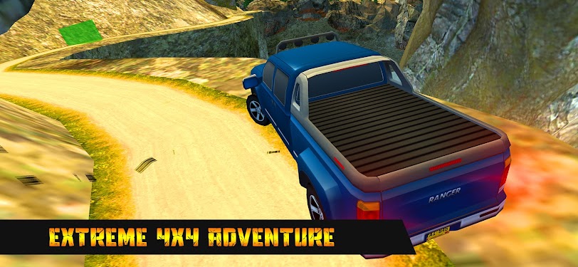 #1. Offroad Jeep Outlaws - Driving Adventure Stunts (Android) By: Xaavia Studios Pvt. Ltd.