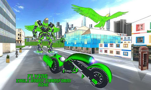 Police Robot Bike Pigeon:Robot 1.1 APK + Mod (Unlimited money) إلى عن على ذكري المظهر