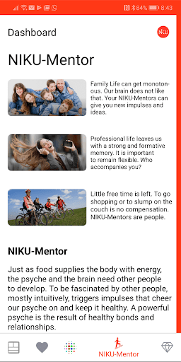 NIKU - Psychological Help App Screen 3