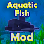 Cover Image of Download 🦈 Fishes Mod for Minecraft - Aquatic Inhabitants 1.7 APK