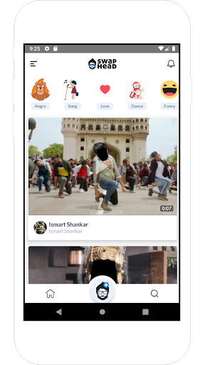 Android application Swaphead: Face swap for Telugu screenshort
