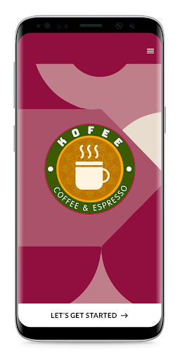 Android application Kofee screenshort