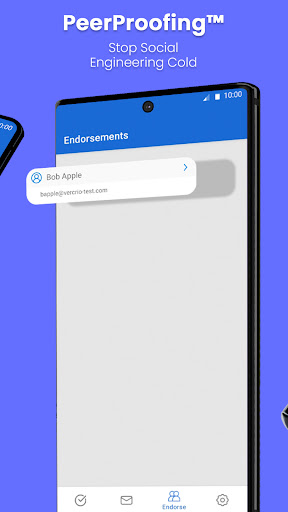 Vercrio Authentication Screen 2