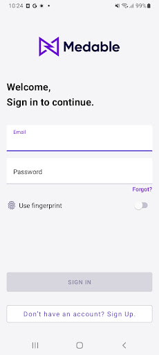 Android application BILUS Diary screenshort
