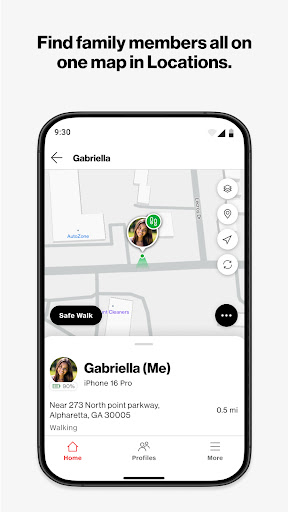 Screenshot of Verizon Family Companion